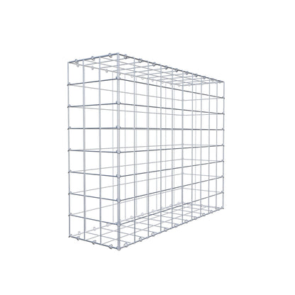 Gabião 100 cm x 80 cm x 30 cm (C x A x P), malhagem 10 cm x 10 cm, anel C