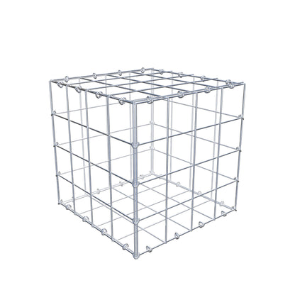 Schanskorf 40 cm x 40 cm x 40 cm (L x H x D), maaswijdte 10 cm x 10 cm, C-ring
