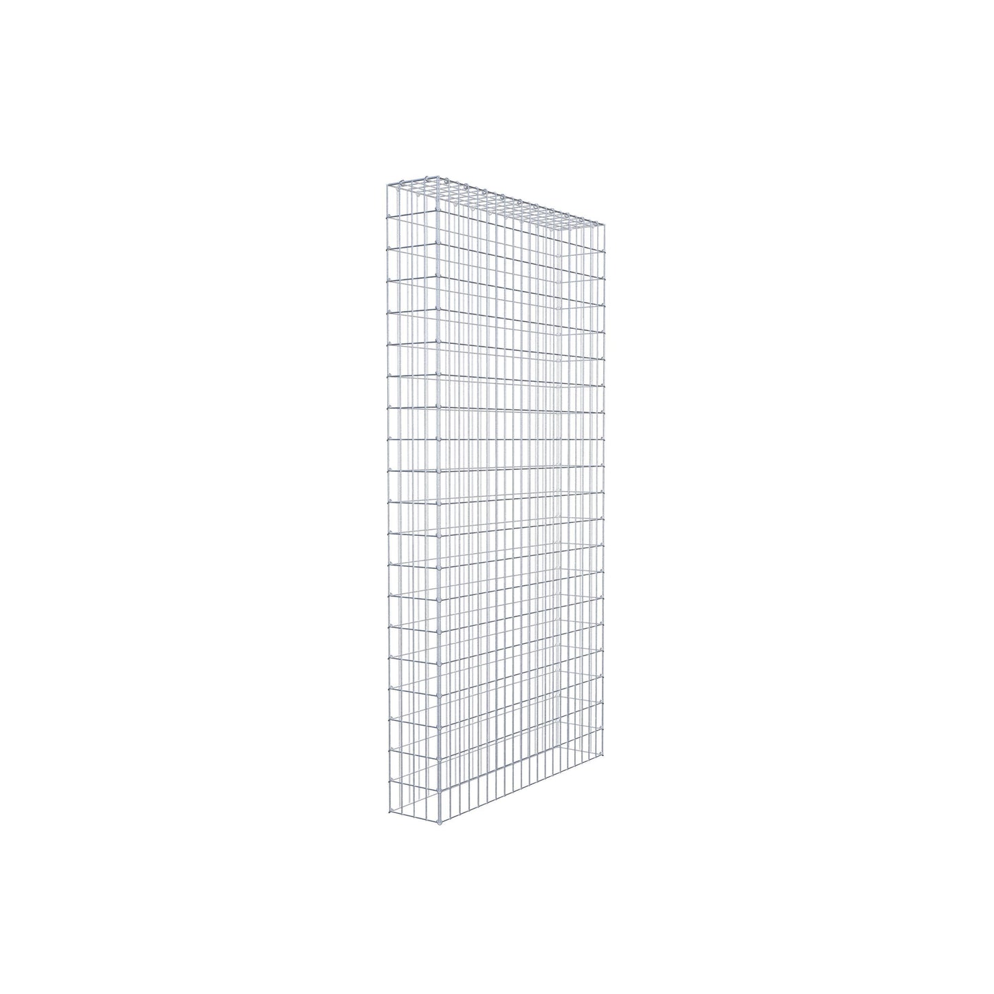 Gabião Tipo 3 200 cm x 100 cm x 20 cm (C x A x P), malhagem 5 cm x 10 cm, anel C