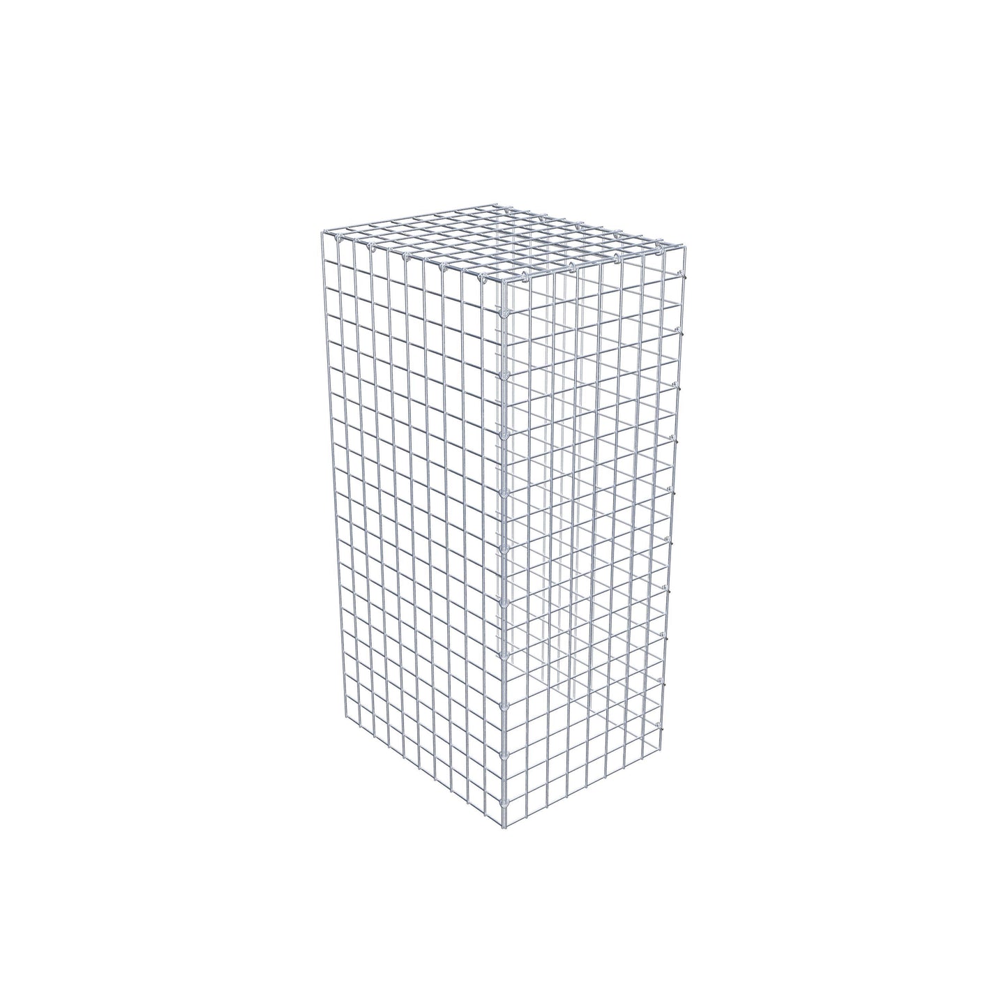 Gabião Tipo 4 100 cm x 50 cm x 40 cm (C x A x P), malhagem 5 cm x 5 cm, anel C