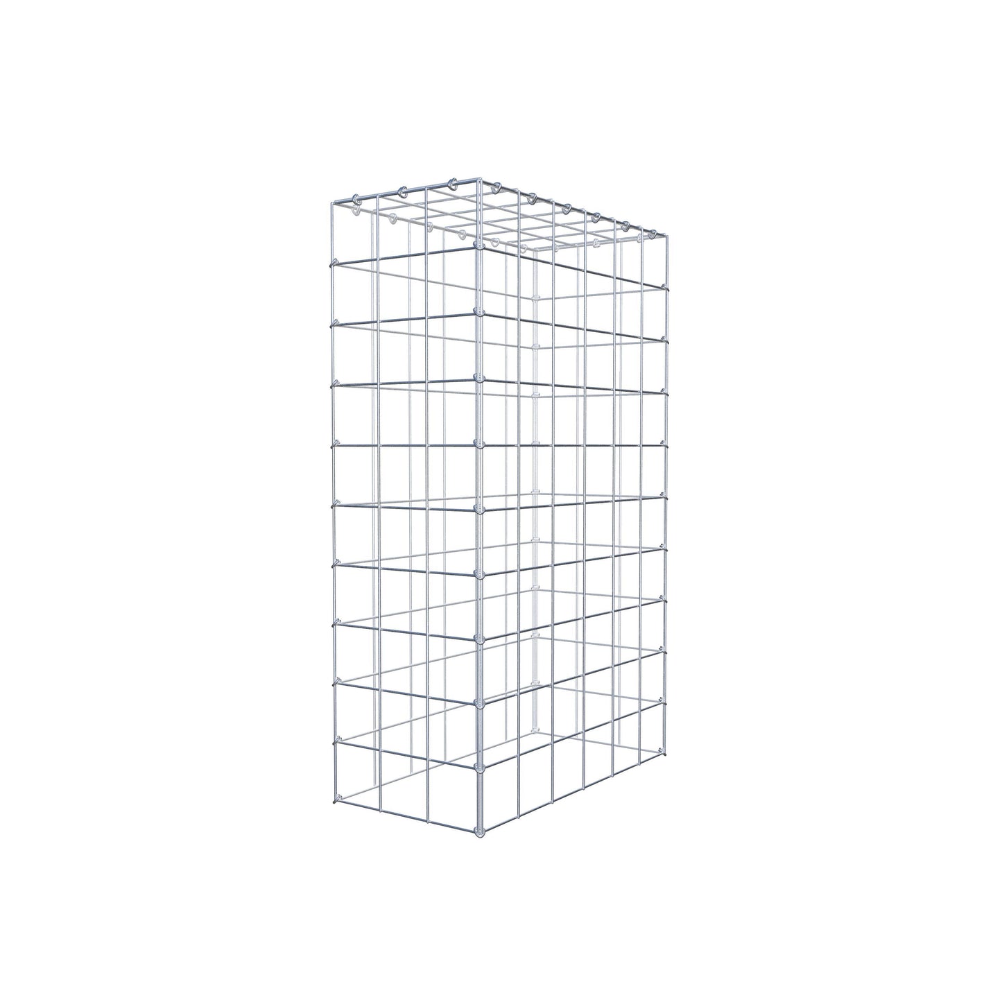 Gabião Tipo 3 100 cm x 60 cm x 30 cm (C x A x P), malhagem 10 cm x 10 cm, anel C