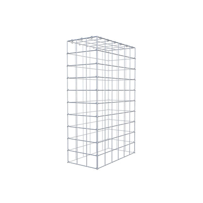 Gabião Tipo 3 100 cm x 60 cm x 30 cm (C x A x P), malhagem 10 cm x 10 cm, anel C