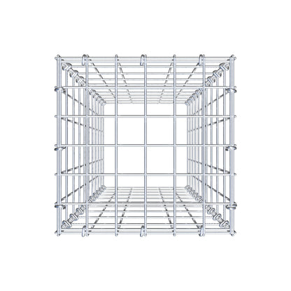 Gabião Tipo 3 100 cm x 30 cm x 30 cm (C x A x P), malhagem 5 cm x 10 cm, anel C