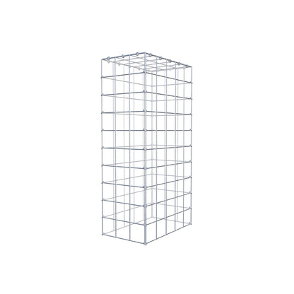 Fourche rapportée type 3 100 cm x 50 cm x 30 cm (L x H x P), mailles 10 cm x 10 cm, anneau C
