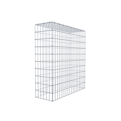 Gabião Tipo 3 100 cm x 90 cm x 30 cm (C x A x P), malhagem 5 cm x 10 cm, anel C