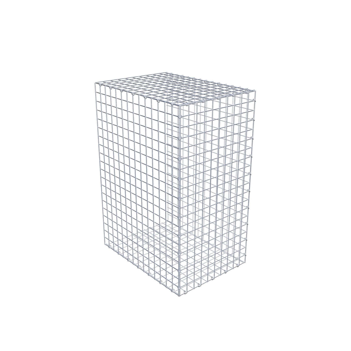 Gabbione aggiuntivo di tipo 2 100 cm x 70 cm x 50 cm (L x H x P), maglia 5 cm x 5 cm, anello a C