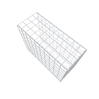 Gavión complementario de tipo 2 100 cm x 80 cm x 40 cm (L x A x P), malla 10 cm x 10 cm, anillo en C