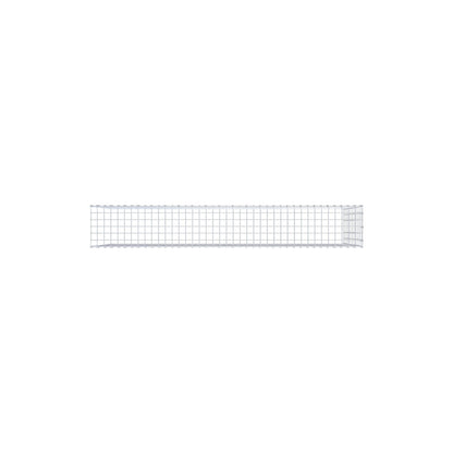 Monteret gabion type 4 200 cm x 100 cm x 30 cm (L x H x D), maskestørrelse 5 cm x 10 cm, C-ring