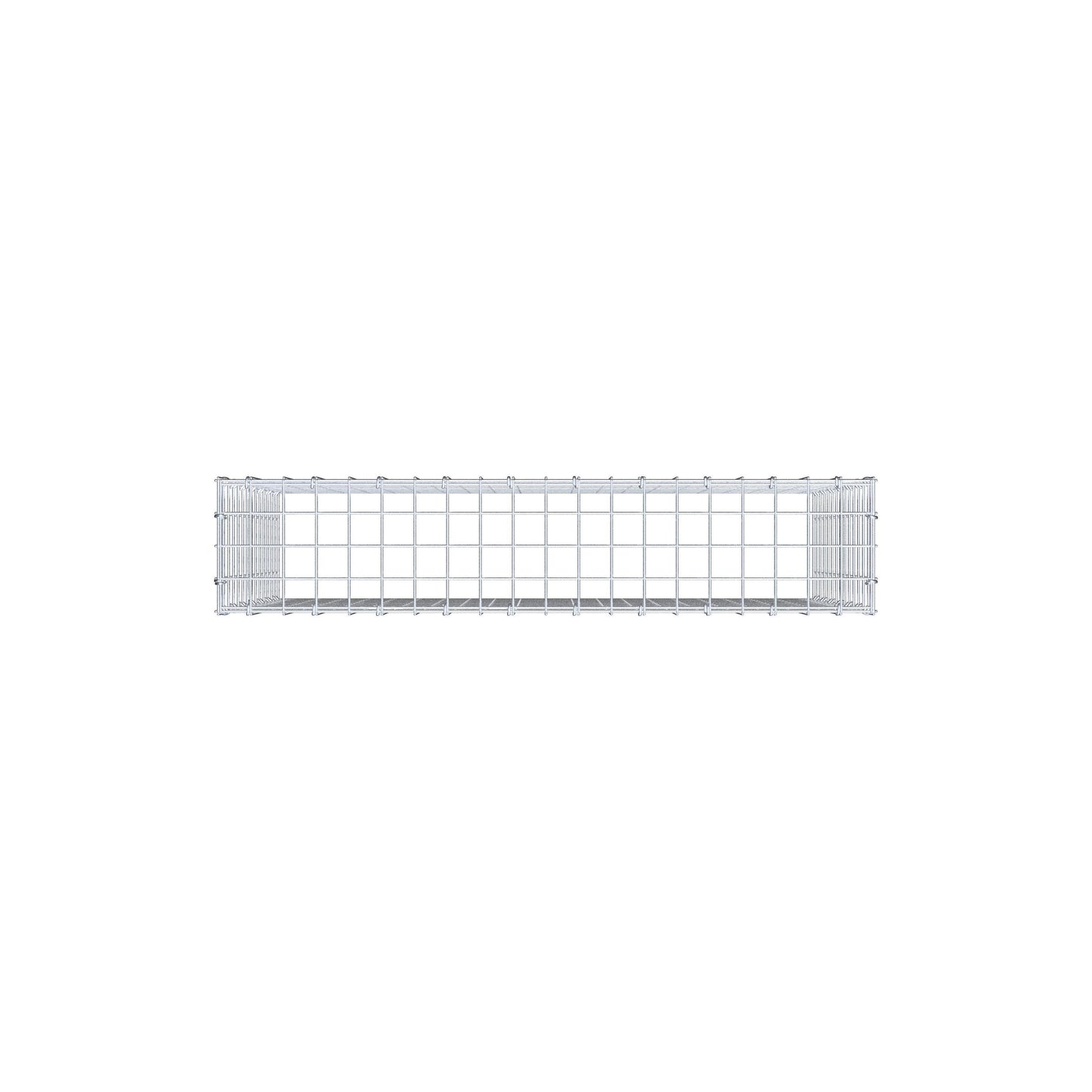 Anbaugabione Typ 3 100 cm x 70 cm x 20 cm (L x H x T), Maschenweite 5 cm x 5 cm, C-Ring