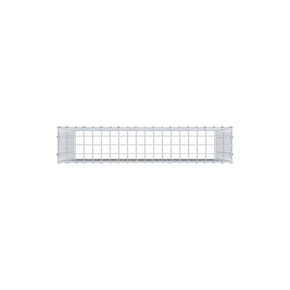 Anbaugabione Typ 3 100 cm x 70 cm x 20 cm (L x H x T), Maschenweite 5 cm x 5 cm, C-Ring