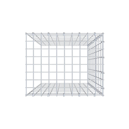 Anbaugabione Typ 4 100 cm x 50 cm x 40 cm (L x H x T), Maschenweite 5 cm x 10 cm, C-Ring