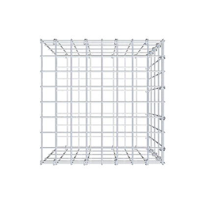 Anbaugabione Typ 2 40 cm x 40 cm x 40 cm, Maschenweite 5 cm x 10 cm, C-Ring