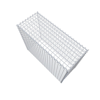 Gavión complementario tipo 3 100 cm x 80 cm x 40 cm (L x A x P), malla 5 cm x 5 cm, espiral
