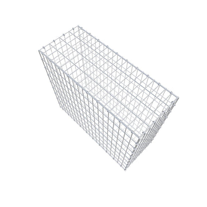 Gabbione 100 cm x 90 cm x 40 cm (L x H x P), maglia 5 x 10 cm, anello a spirale
