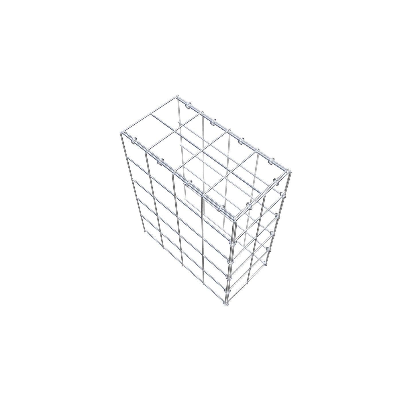 Pile aggiuntivo tipo 4 50 cm x 40 cm x 20 cm (L x H x P), maglia 10 cm x 10 cm, anello a C