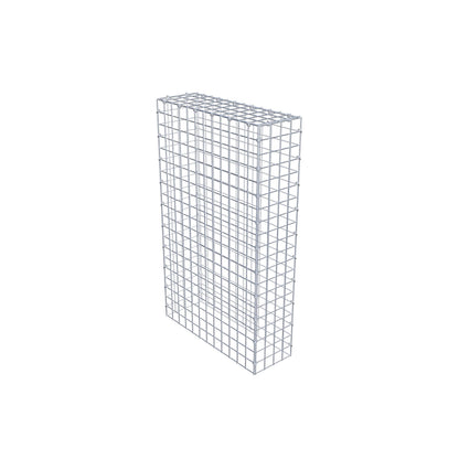 Anbaugabione Typ 3 100 cm x 60 cm x 20 cm (L x H x T), Maschenweite 5 cm x 5 cm, C-Ring