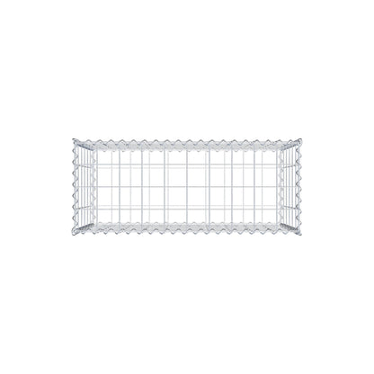 Gabion 100 cm x 60 cm x 40 cm (L x H x D), mesh size 10 cm x 10 cm, spiral