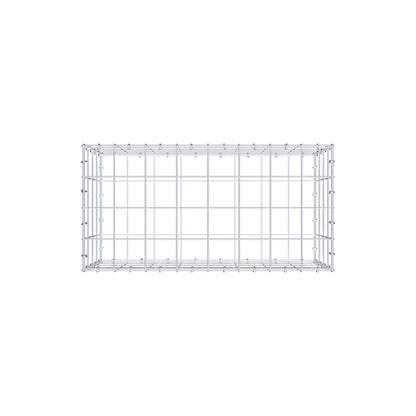 Gabion 80 cm x 40 cm x 40 cm (L x H x D), maskestørrelse 10 cm x 10 cm, C-ring