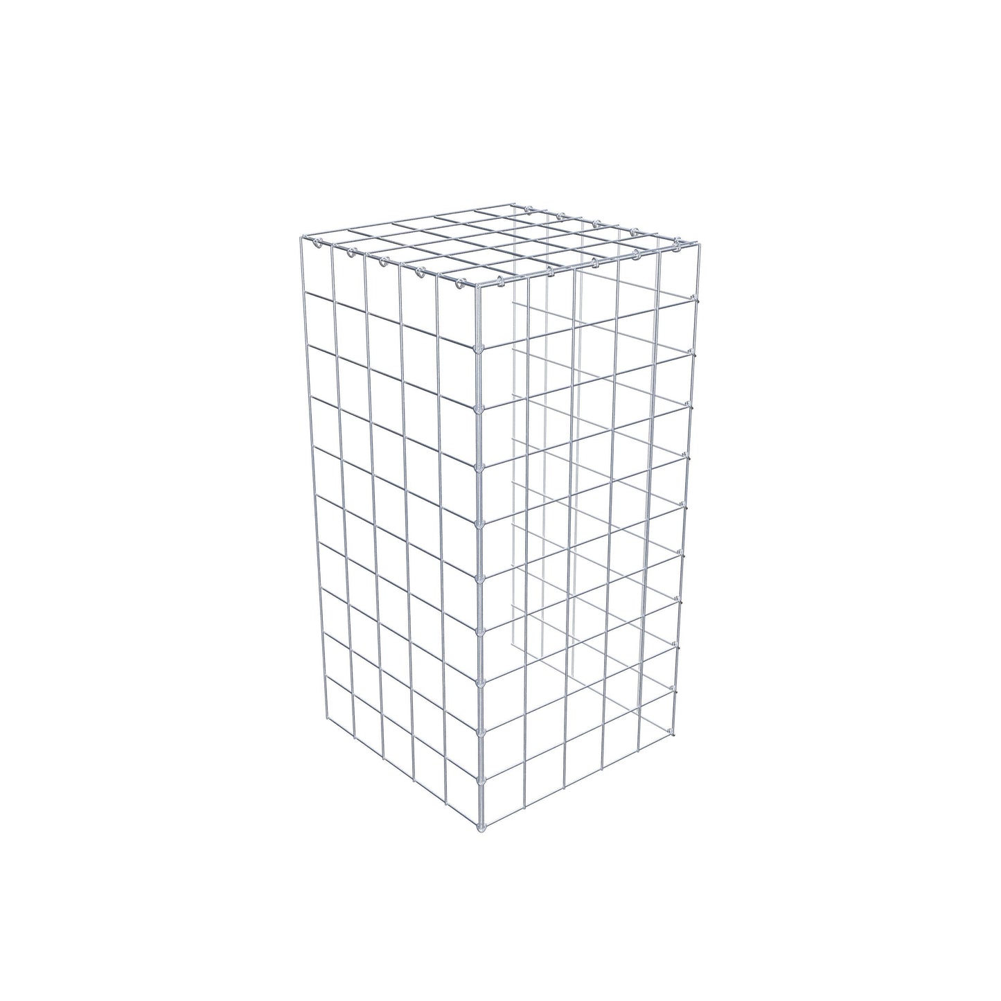 Anbaugabione Typ 4 100 cm x 50 cm x 50 cm (L x H x T), Maschenweite 10 cm x 10 cm, C-Ring