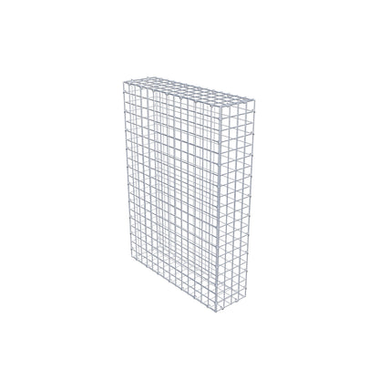 Gabião 100 cm x 70 cm x 20 cm (C x A x P), malhagem 5 cm x 5 cm, anel C