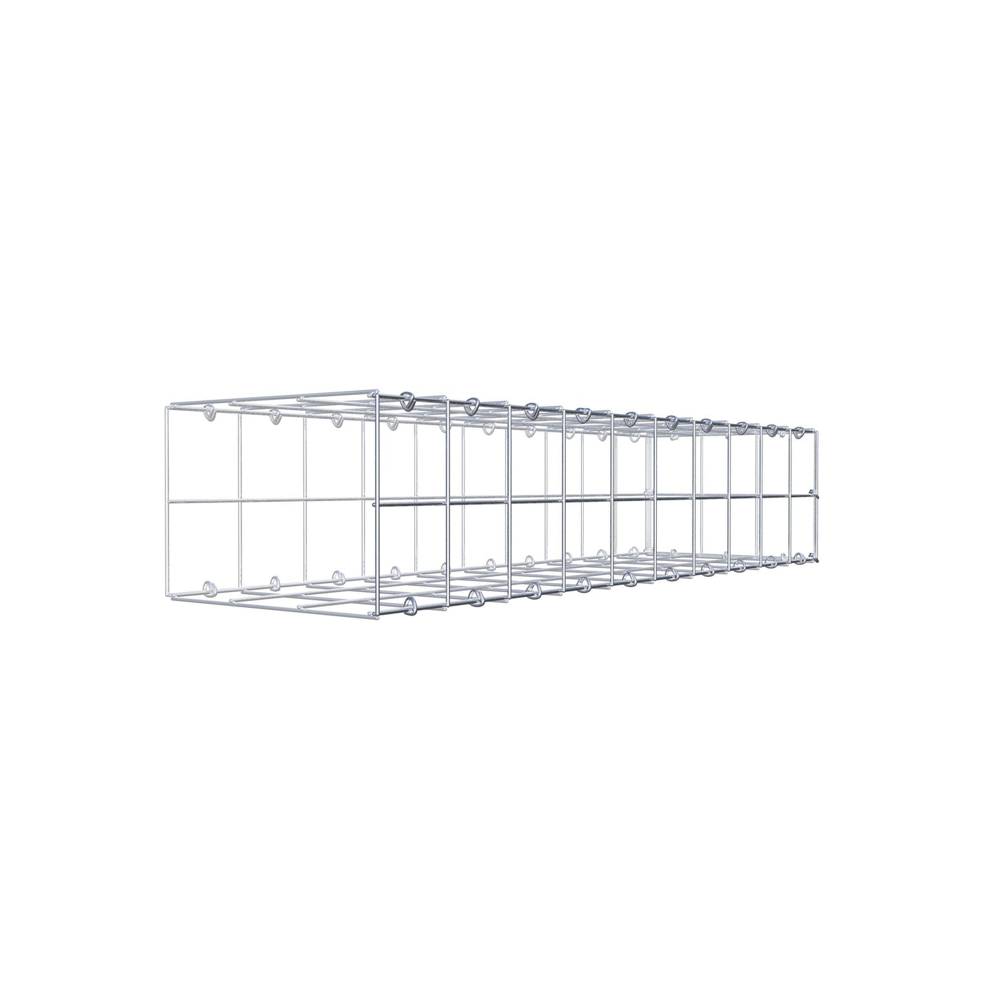 Fourche rapportée type 2 100 cm x 20 cm x 30 cm (L x H x P), mailles 10 cm x 10 cm, anneau C