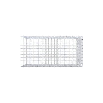 Anbaugabione Typ 2 100 cm x 60 cm x 50 cm (L x H x T), Maschenweite 5 cm x 5 cm, C-Ring