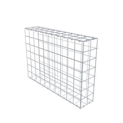 Gabbione aggiuntivo di tipo 2 100 cm x 70 cm x 20 cm (L x H x P), maglia 10 cm x 10 cm, anello a C