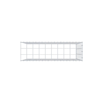 Anbaugabione Typ 4 100 cm x 80 cm x 30 cm (L x H x T), Maschenweite 10 cm x 10 cm, C-Ring