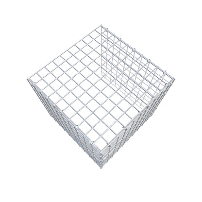 Anbaugabione Typ 4 50 cm x 50 cm x 50 cm (L x H x T), Maschenweite 5 cm x 5 cm, C-Ring