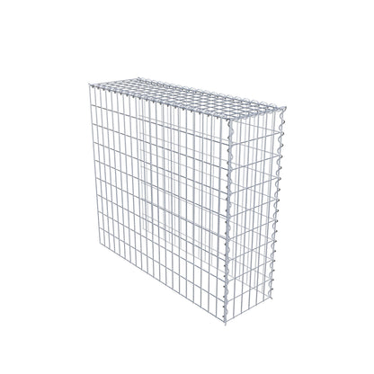 Gabbione aggiuntivo tipo 4 100 cm x 90 cm x 30 cm (L x H x P), maglia 5 cm x 10 cm, spirale