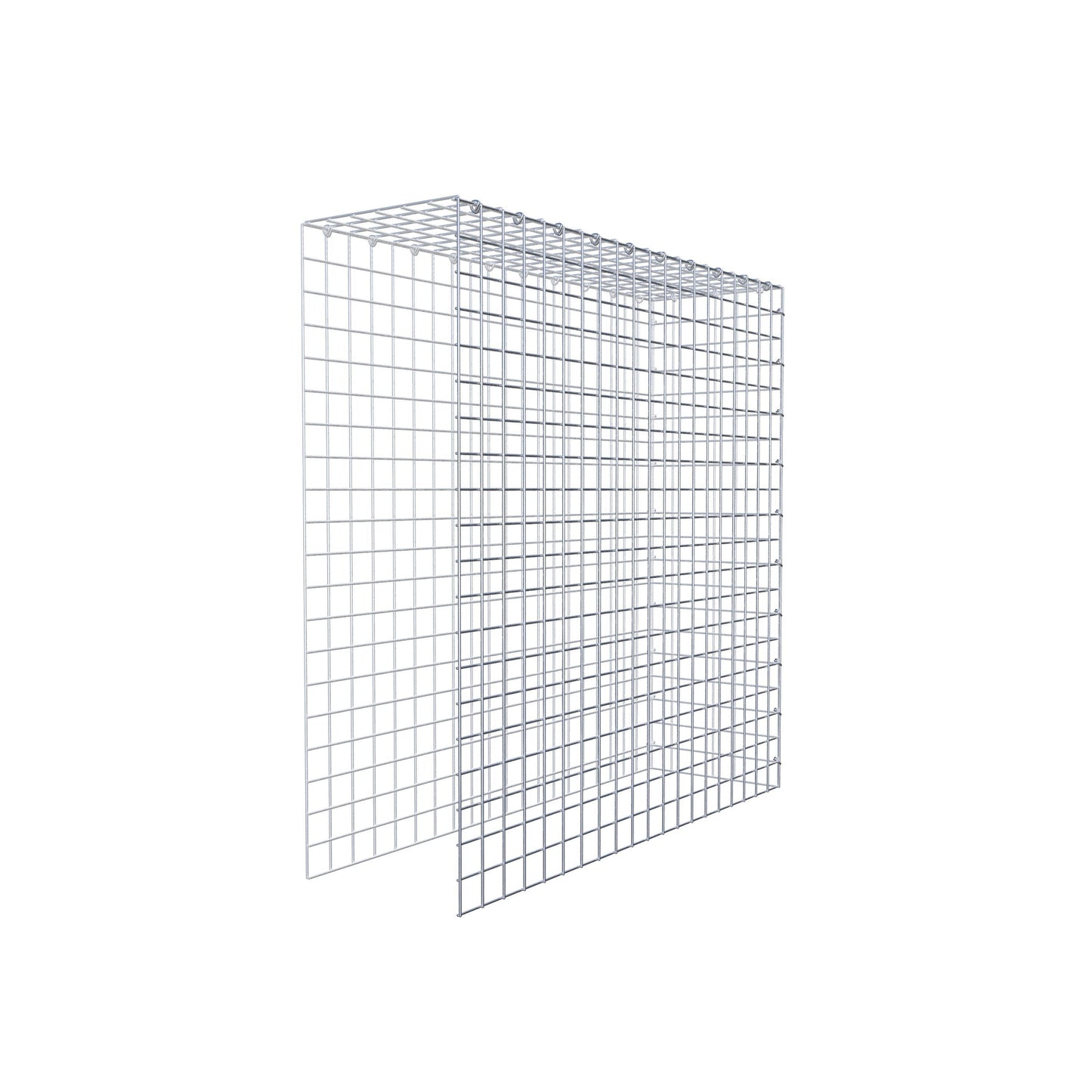 Fourche rapportée type 4 100 cm x 100 cm x 30 cm (L x H x P), mailles 5 cm x 5 cm, anneau C