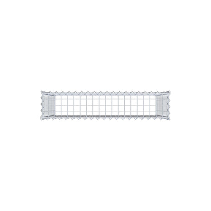 Extra gabion typ 3 100 cm x 80 cm x 20 cm (L x H x D), maskstorlek 5 cm x 5 cm, spiral