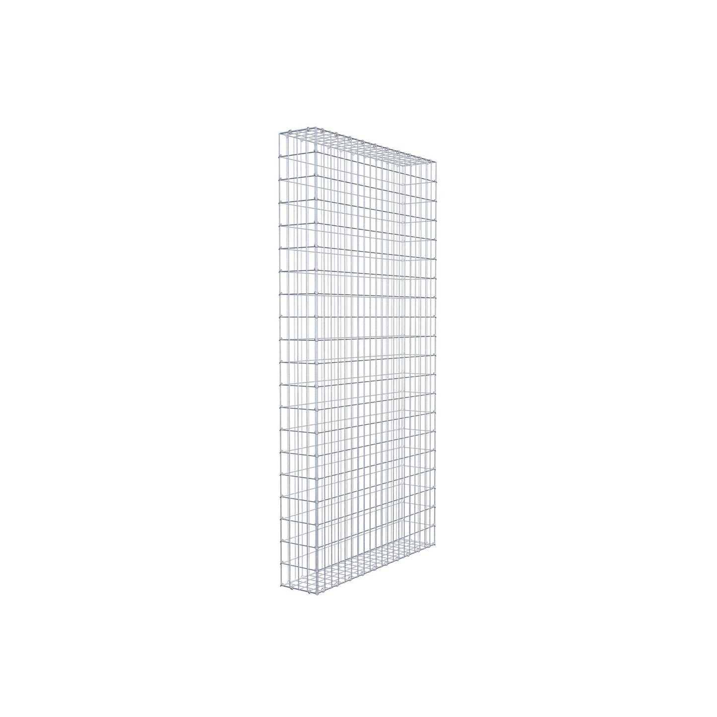 Gabbione 200 cm x 100 cm x 20 cm (L x H x P), maglia 5 cm x 10 cm, anello a C
