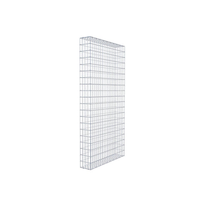 Gabbione 200 cm x 100 cm x 20 cm (L x H x P), maglia 5 cm x 10 cm, anello a C