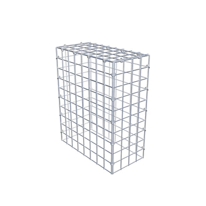 Gabião Tipo 3 50 cm x 40 cm x 20 cm (C x A x P), malhagem 5 cm x 5 cm, anel C