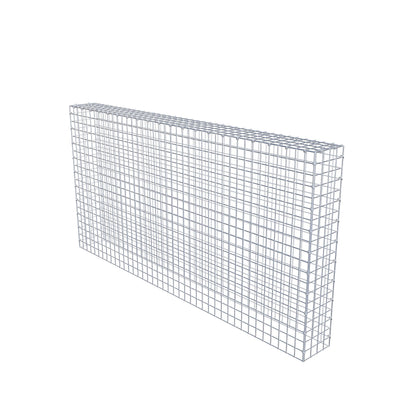 Anbaugabione Typ 3 200 cm x 100 cm x 20 cm (L x H x T), Maschenweite 5 cm x 5 cm, C-Ring