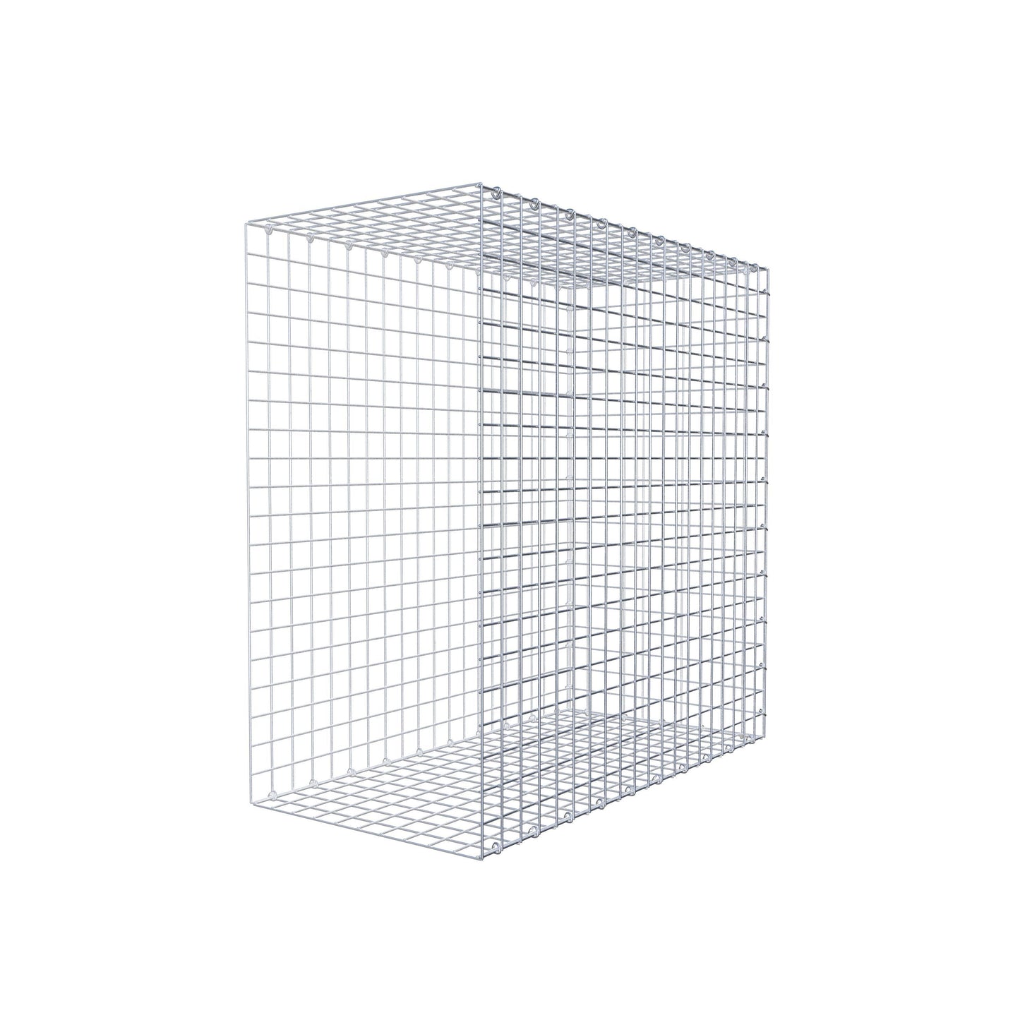 Anbaugabione Typ 2 100 cm x 100 cm x 50 cm (L x H x T), Maschenweite 5 cm x 5 cm, C-Ring
