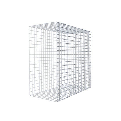 Anbaugabione Typ 2 100 cm x 100 cm x 50 cm (L x H x T), Maschenweite 5 cm x 5 cm, C-Ring