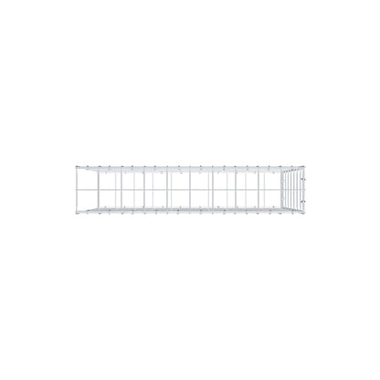 Gabbione aggiuntivo di tipo 2 100 cm x 70 cm x 20 cm (L x H x P), maglia 10 cm x 10 cm, anello a C