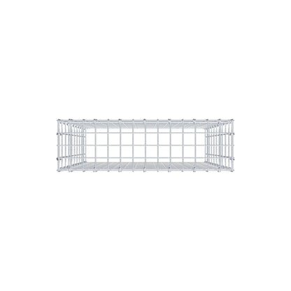 Gabião Tipo 3 100 cm x 70 cm x 20 cm (C x A x P), malhagem 5 cm x 10 cm, anel C