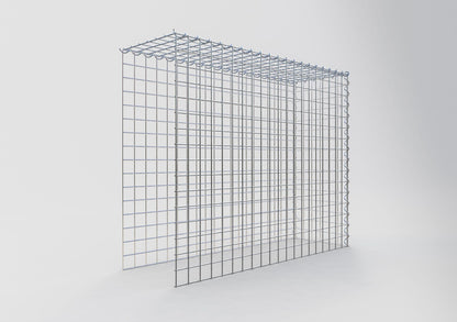 Gabião tipo 4 100 cm x 80 cm x 30 cm (C x A x P), malhagem 5 cm x 5 cm, espiral