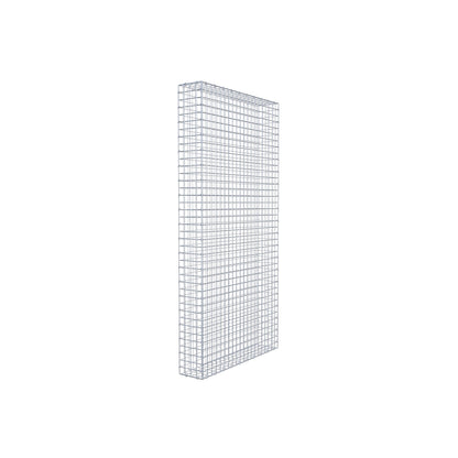Gabbione 200 cm x 100 cm x 20 cm (L x H x P), maglia 5 cm x 5 cm, anello a C