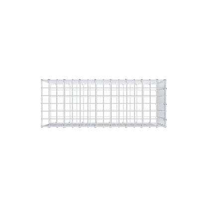 Anbaugabione Typ 2 80 cm x 40 cm x 30 cm (L x H x T), Maschenweite 5 cm x 5 cm, C-Ring