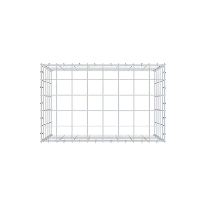 Anbaugabione Typ 3 80 cm x 50 cm x 50 cm (L x H x T), Maschenweite 10 cm x 10 cm, C-Ring