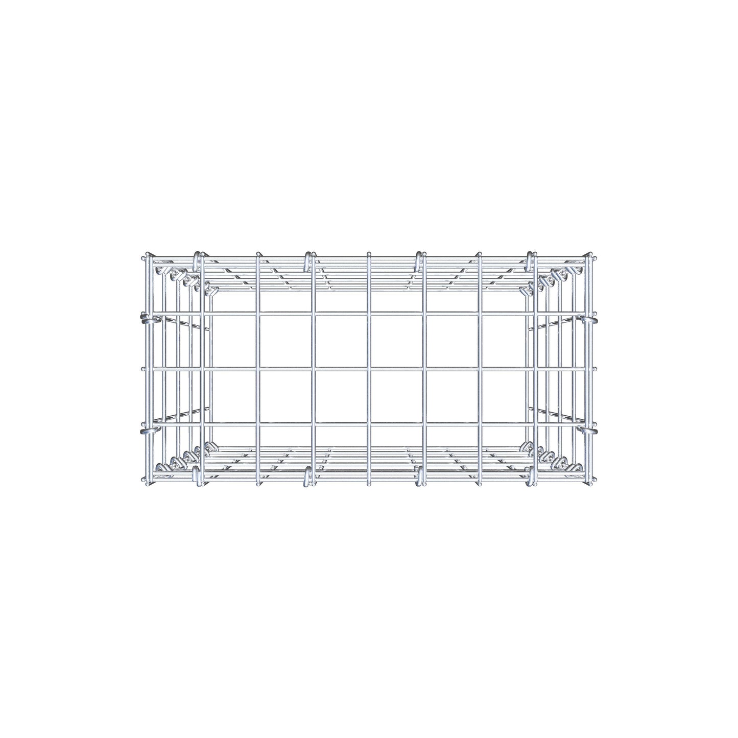 Toegevoegde pool type 3 50 cm x 40 cm x 20 cm (L x H x D), maaswijdte 5 cm x 10 cm, C-ring