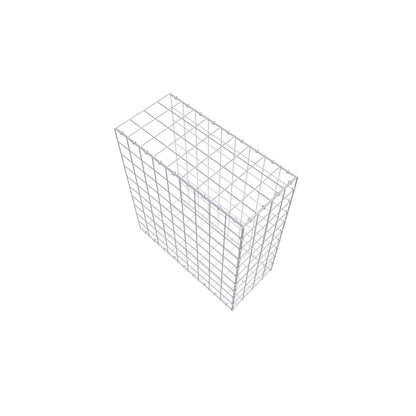 Anbaugabione Typ 2 100 cm x 90 cm x 40 cm (L x H x T), Maschenweite 10 cm x 10 cm, C-Ring