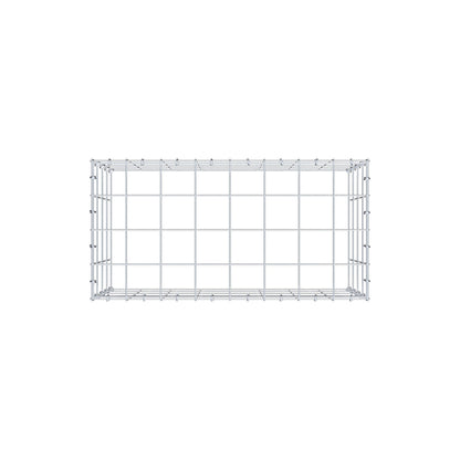 Anbaugabione Typ 3 80 cm x 40 cm x 40 cm (L x H x T), Maschenweite 10 cm x 10 cm, C-Ring