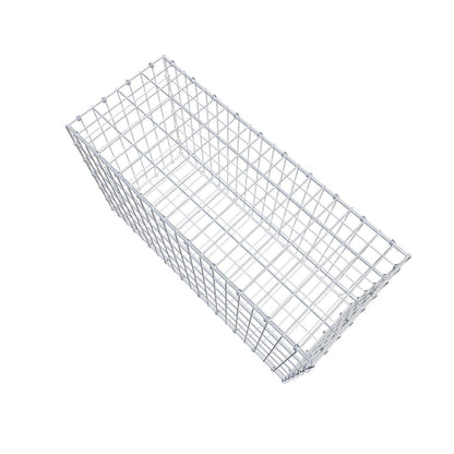 Gabione 100 cm x 60 cm x 40 cm (L x H x T), Maschenweite 5 x 10 cm, Spiralring