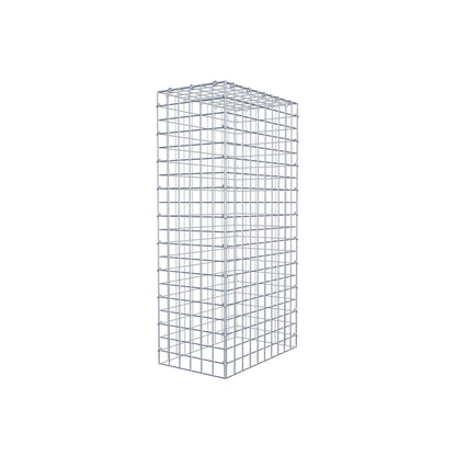 Fourche rapportée type 3 100 cm x 50 cm x 30 cm (L x H x P), mailles 5 cm x 5 cm, anneau en C