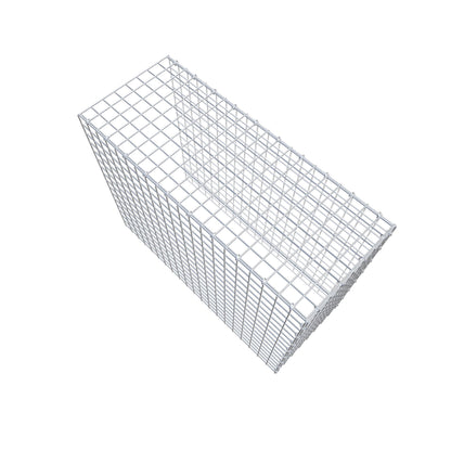 Fourche rapportée type 4 100 cm x 80 cm x 40 cm (L x H x P), mailles 5 cm x 5 cm, anneau C